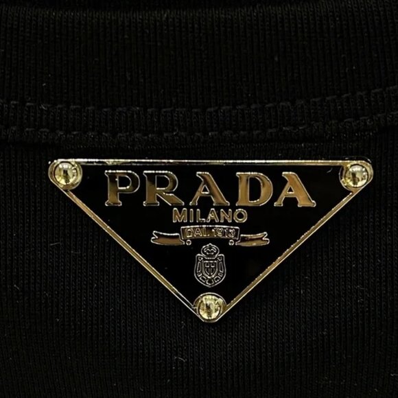 Prada Black Fitted Tank Top - Picture 3 of 7